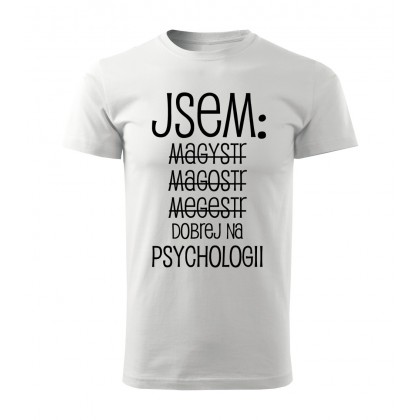 Jsem magistr - psychologie
